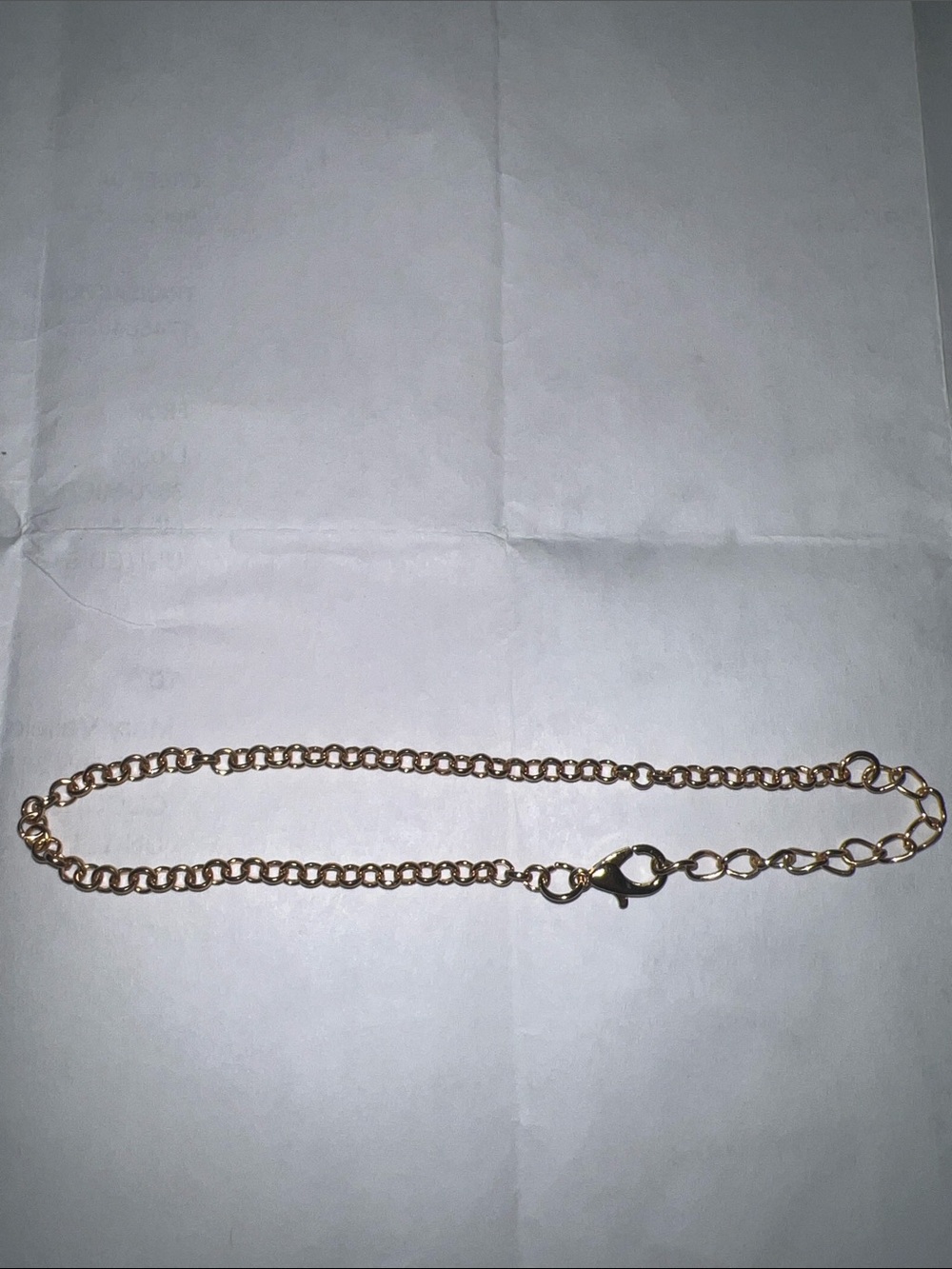 Fashion Gold Link Chain Bracelet
